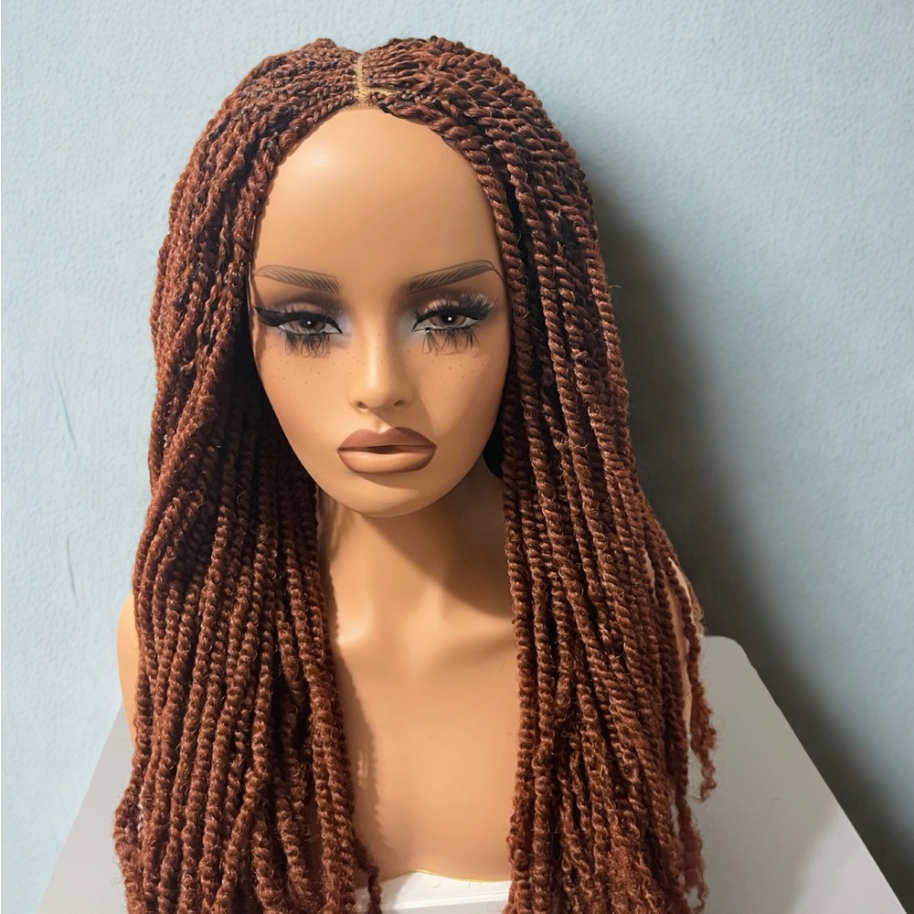 Glueless Kinky Braided Wig